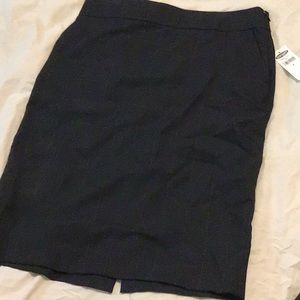 NWT old Navy pencil skirt black